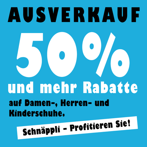 Ausverkauf 1 Ohne Datum